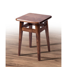 Табурет обідній НОГА ПРЯМА, темний горіх (А0020066)