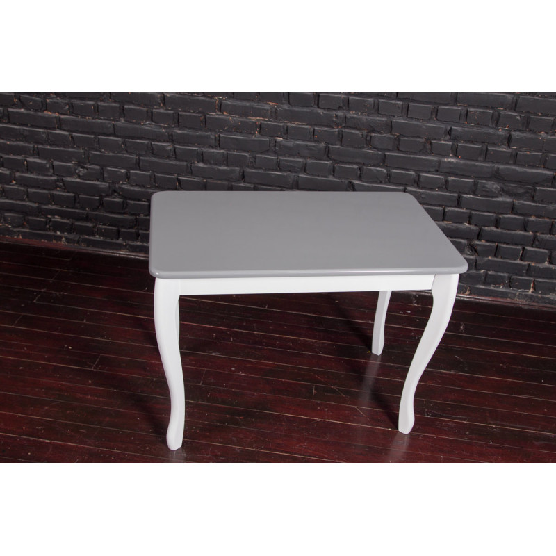 Стіл обідній СМАРТ 1000*600, БУК білий/сірий--- (А0049857)