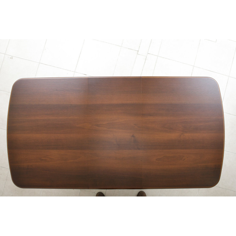 Стіл обідній Бруно (1290+340)*810 горіх темн. (А0024601)