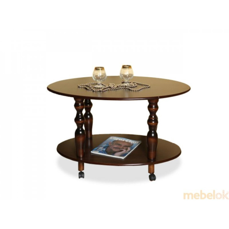 Стол журнальный Прадо (920*600*570), орех темн. (А0048288)