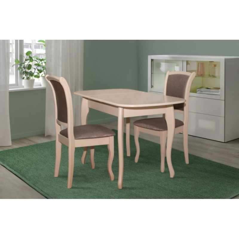 Стіл обідній Кантрі (930+300)*670, беж.--- (А0043560)