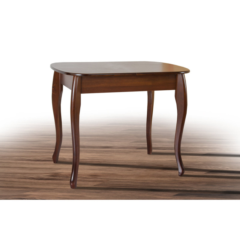 Обеденный стол Кантри (930+300)*670, орех темн. (А0036404)