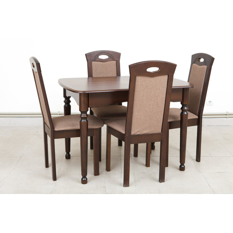 Стіл обідній Поло (1080+320)*730, горіх темн. (А0021932)