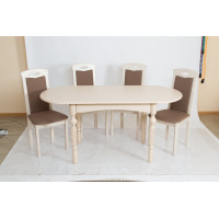 Стіл обідній Поло (1080+320)*730, беж.--- (А0022281)