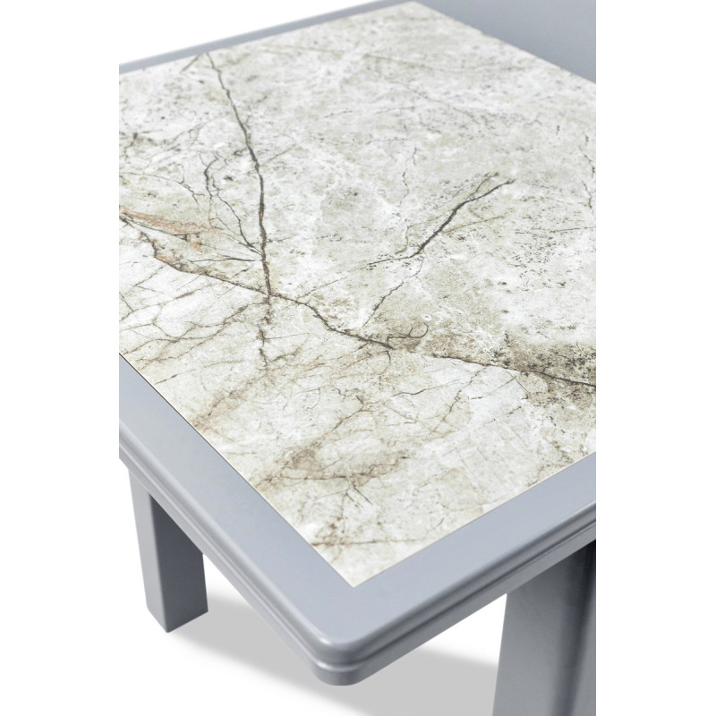 Стіл обідній Керамік (1220+380)*740, сірий (А0055821)