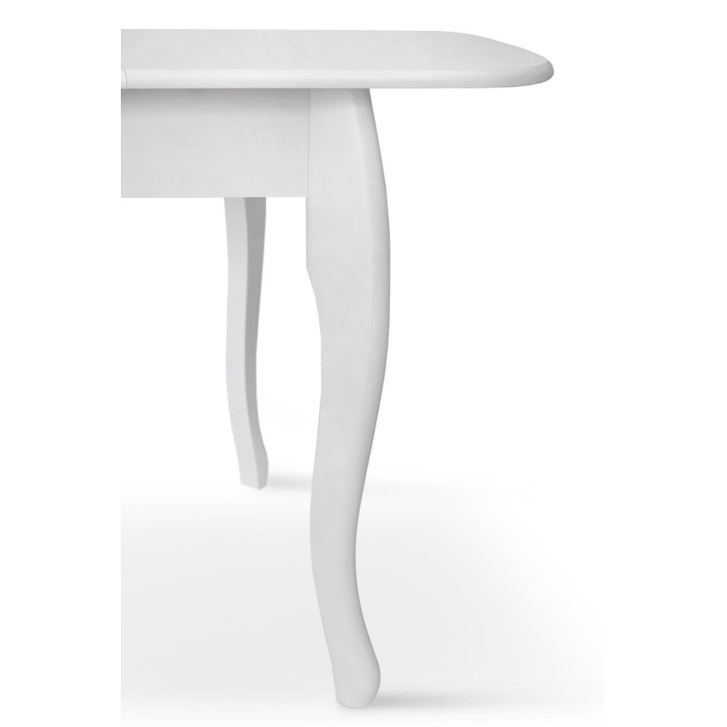 Стіл обідній Кантрі (930+300)*670, білий (А0041786)