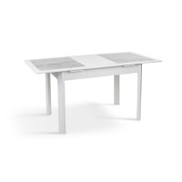 Стіл обідній Делі (1150+390)*740, білий (А0055817)