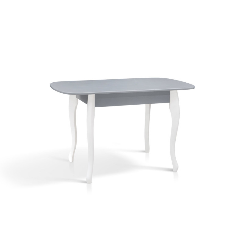 Стіл обідній Кантрі (930+300)*670, сірий/білий (А0052419)