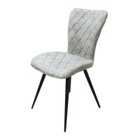 Стілець кухонний сірий тканина DC 9550KD (13821)