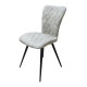 Стілець кухонний сірий тканина DC 9550KD (13821)
