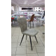 Стілець кухонний сірий тканина DC 9550KD (13821)