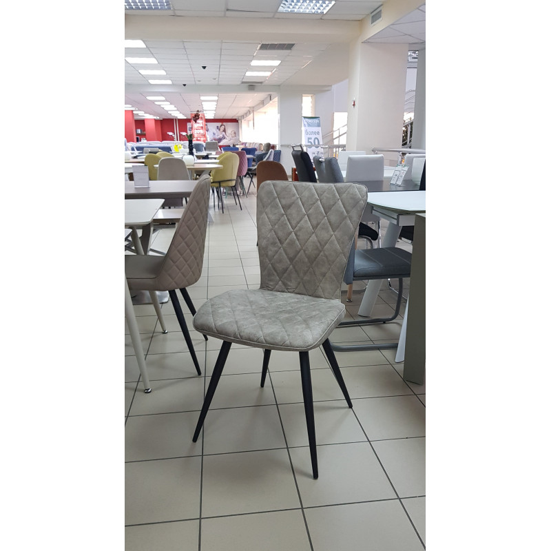 Стілець кухонний сірий тканина DC 9550KD (13821)