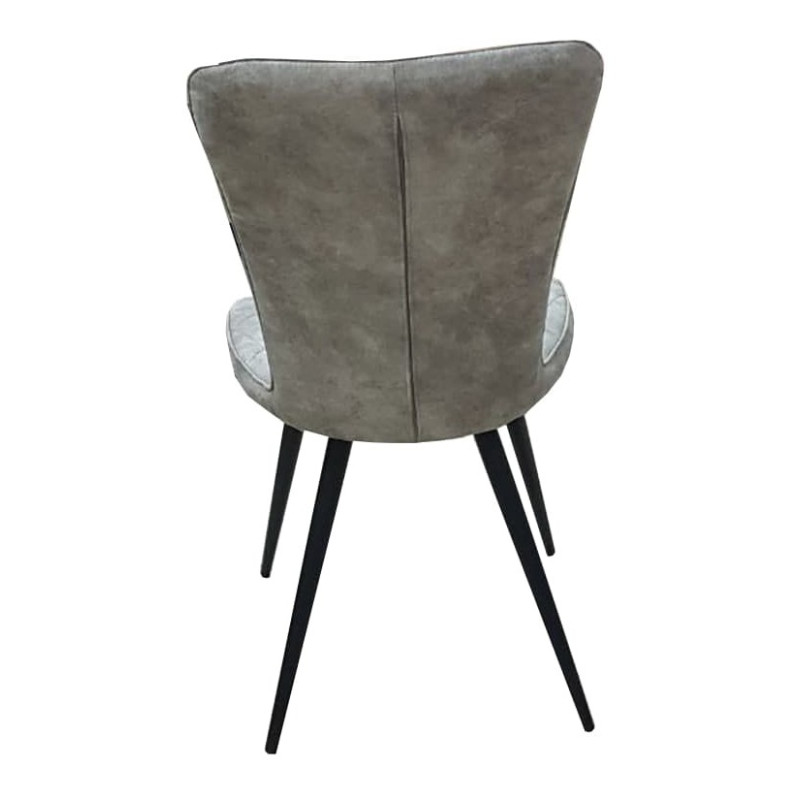 Стілець кухонний сірий тканина DC 9550KD (13821)