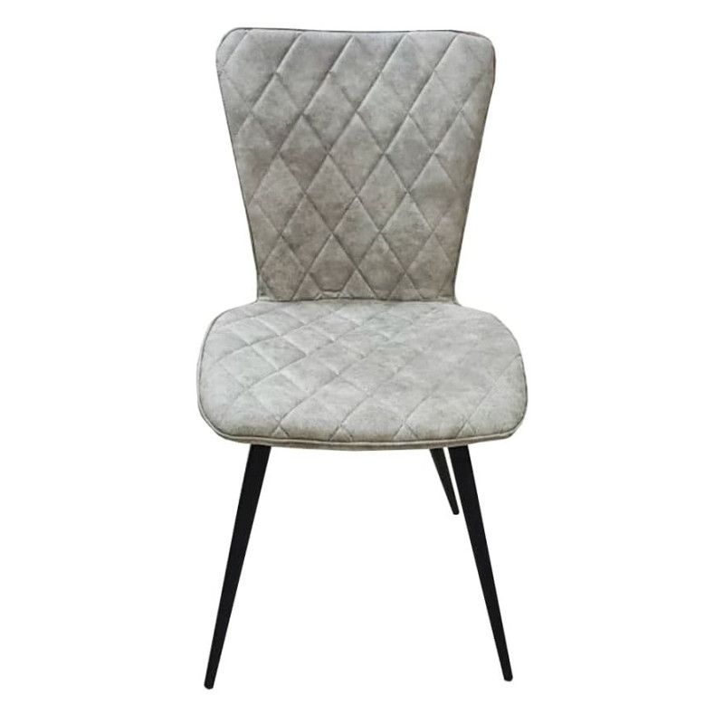 Стілець кухонний сірий тканина DC 9550KD (13821)