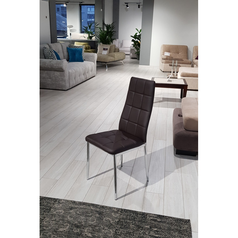 Стілець DC 201F коричневий (13851)