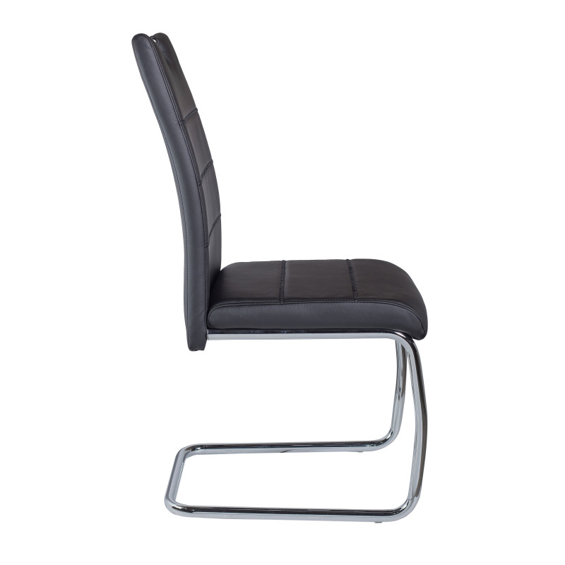 Стілець кухонний чорний шкірозамінник DC 638 (13928)