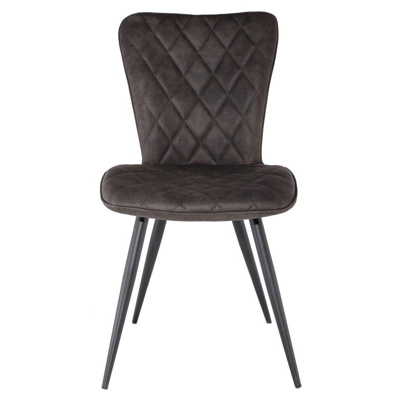 Стілець кухонний темно-сірий тканина DC 9550 KD (13973)