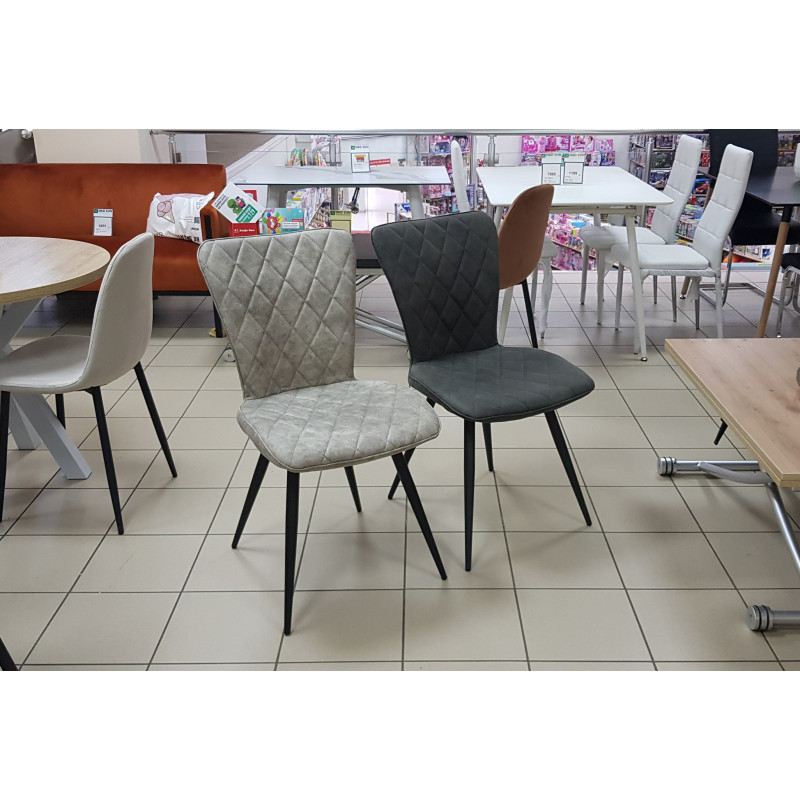 Стілець кухонний темно-сірий тканина DC 9550 KD (13973)