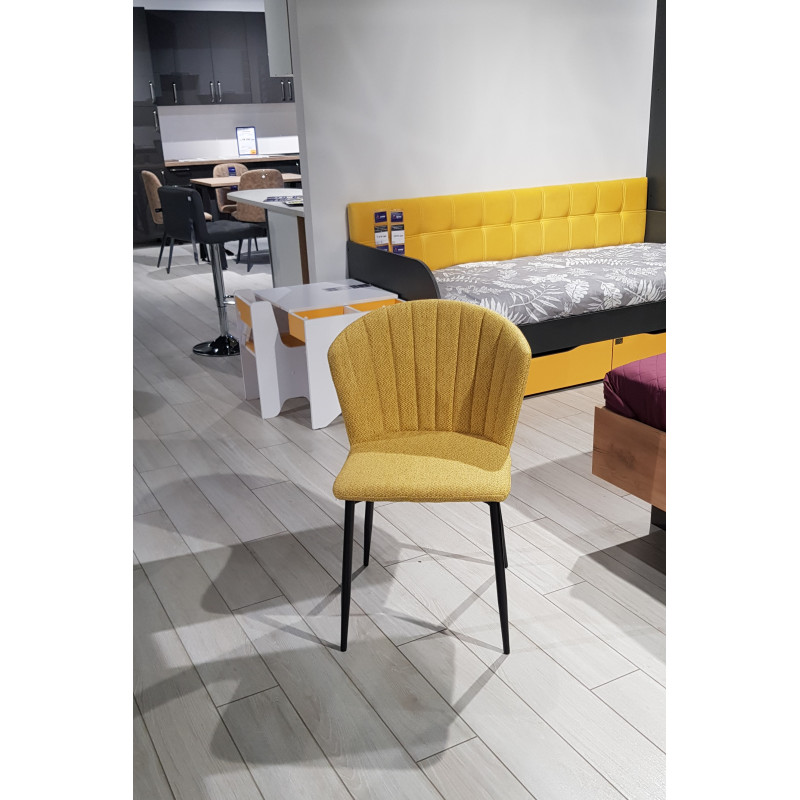 Стілець UDC 8285 гірчичний (14355)