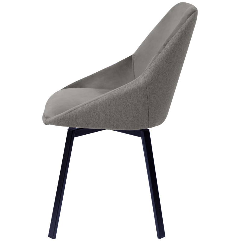 Стілець поворотний UDC 8284 сірий (14433)