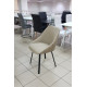 Стілець поворотний UDC 8284 бежевий (14352)