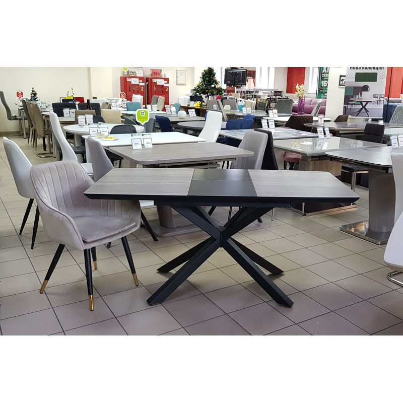 Стіл обідній DT 888B керамічний дуб (14137)