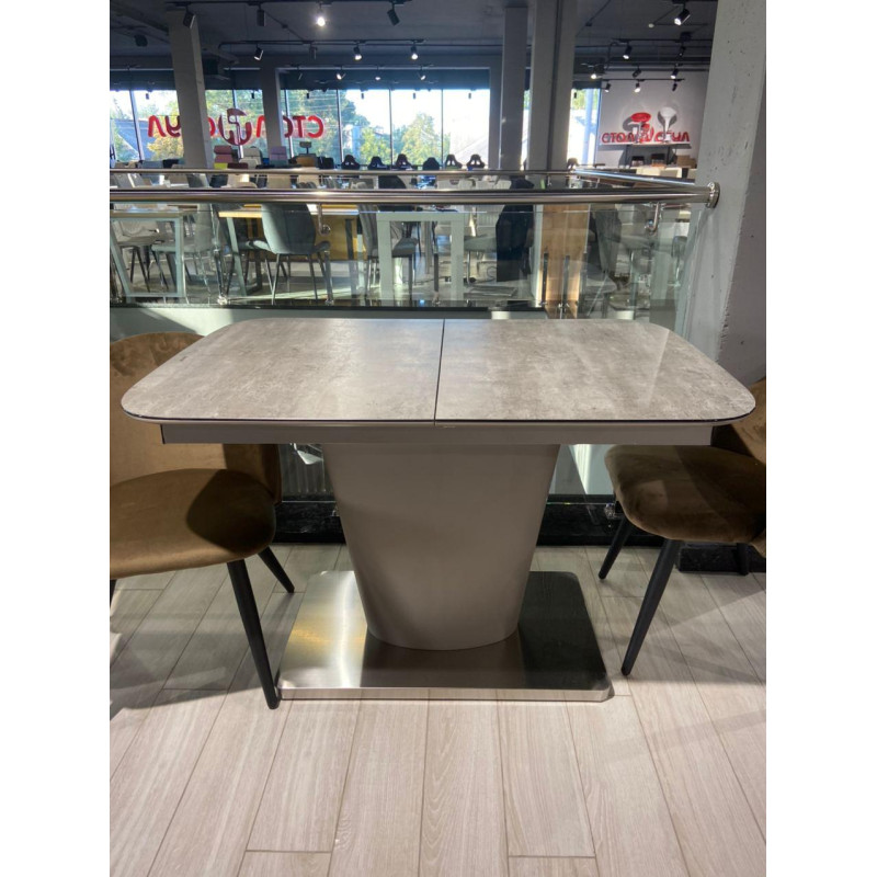 Стіл обідній DT 874 сірий (13817)