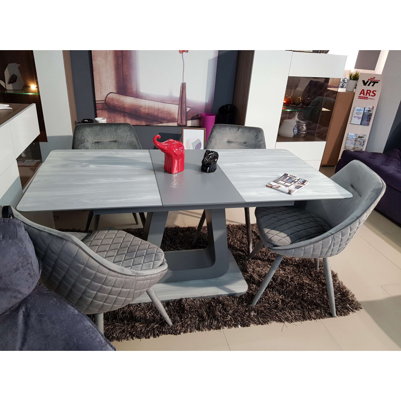 Стіл обідній DT 8104 сірий дуб (13819)