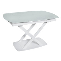 Стіл обідній DT 8106 білий мрамор (13836)