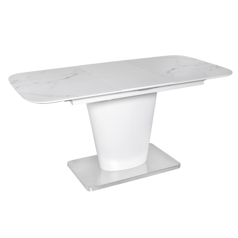 Стіл обідній DT 874 білий мармур (13829)