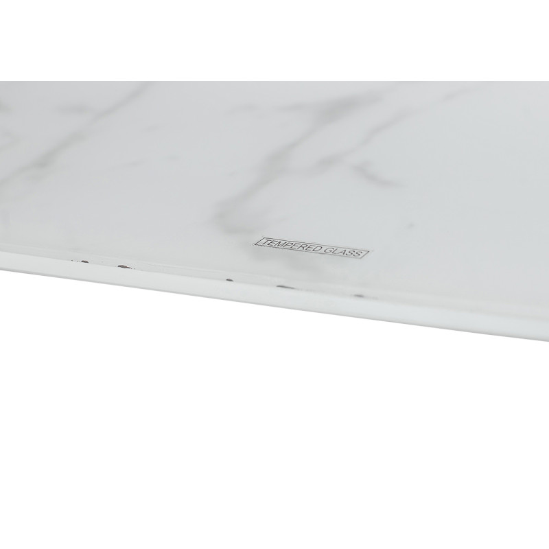 Стіл обідній DT 874 білий мармур (13829)