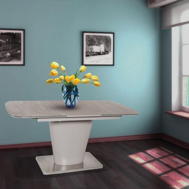 Стіл обідній DT 874 сірий (13817)