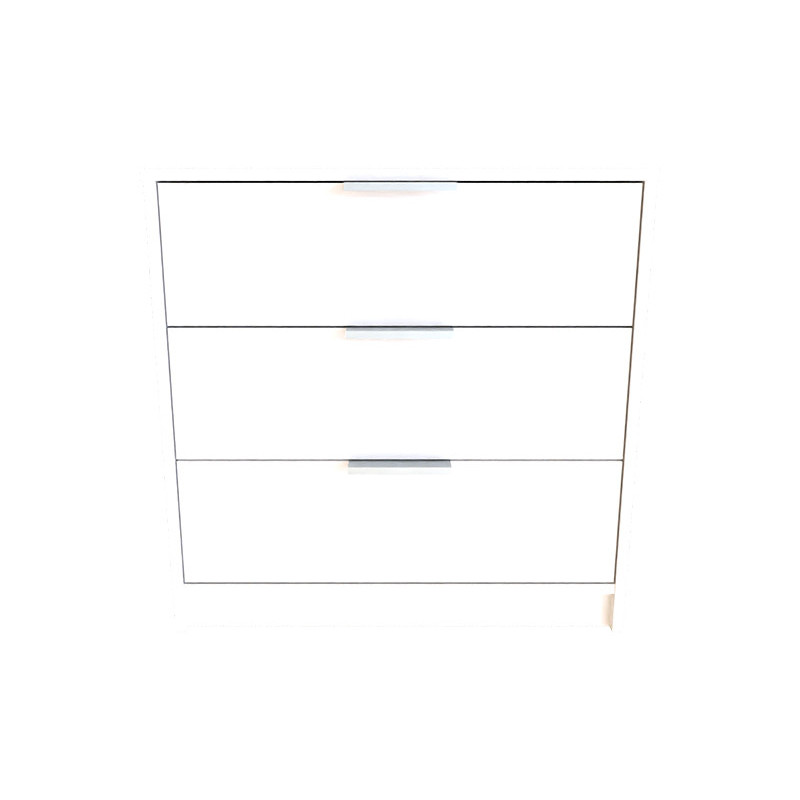 Комод ERIN-3 Білий Німфея Альба (121454)