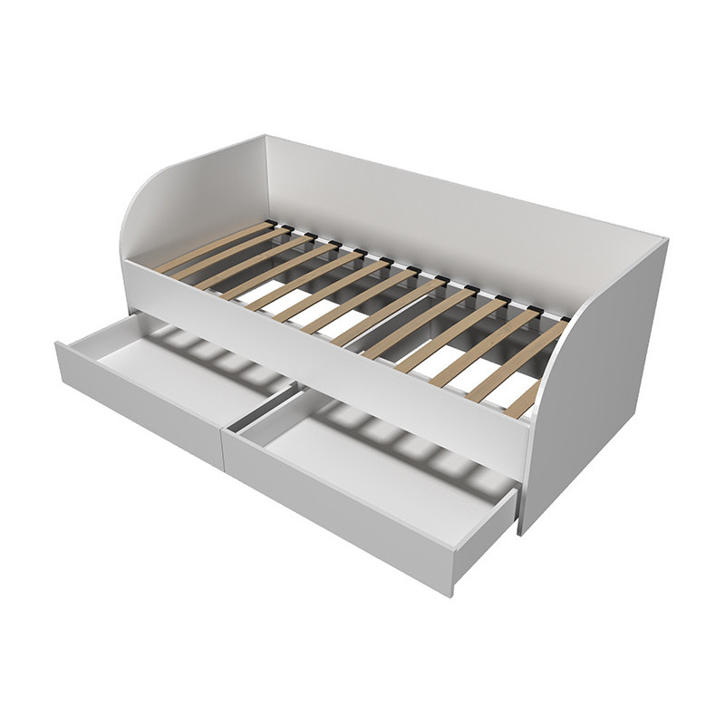 Ліжко LINDA 1836*842*700 Білий Німфея Альба (126386)