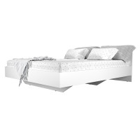 Ліжко AVRORA 1638*2036*700 Білий Німфея Альба (127321)