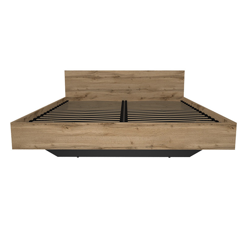 Ліжко AVRORA 1638*2036*700 Дуб Тахо/Графіт (127323)