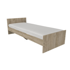 Кровать VERONA 1932*842*600 Дуб Крафт Сірий (126376)