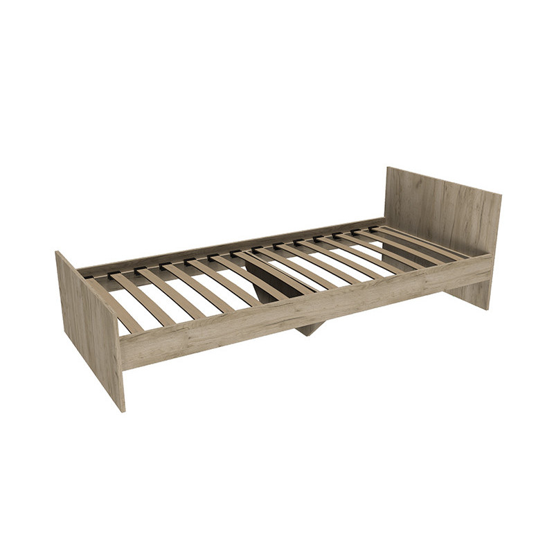 Кровать VERONA 1932*842*600 Дуб Крафт Сірий (126376)