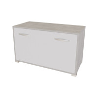 Тумба для взуття NIKA Моноліт/Білий Німфея Альба (120985)