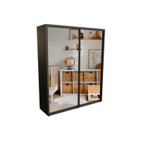 Шафа-купе PRIME 2000х600х2400 Венге Магія (двері, зеркало) (114118)