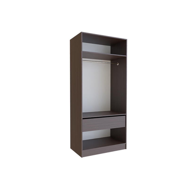 Корпус (без дверей) на шафу розпашну BIG 900*550 (штанга/ящик) Венге Магія (121110)