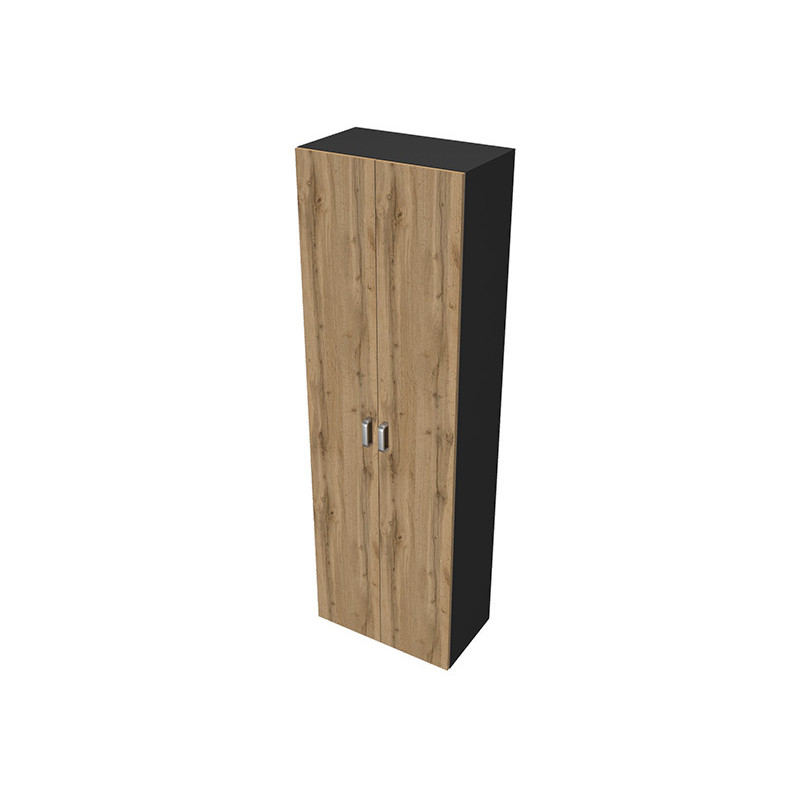 Шафа для одягу FELIX 600*350*1924 Графіт/Дуб Тахо (127333)