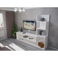 Стінка універсальна UNIKA Білий Німфея Альба (110207)