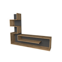 Uniwersalna ściana UNIKA Graphite/Oak Tahoe (131509)