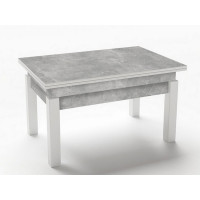 Стіл журнальний FL 900*600(1200)*500(750) білий/Ател'є (133654)