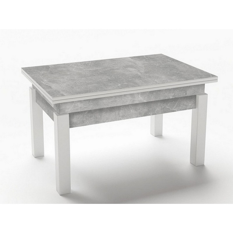 Стіл журнальний FL 900*600(1200)*500(750) білий/Ател'є (133654)