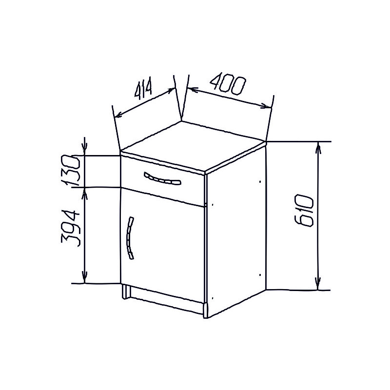 Тумба офісна IREN Кантрі (121563)