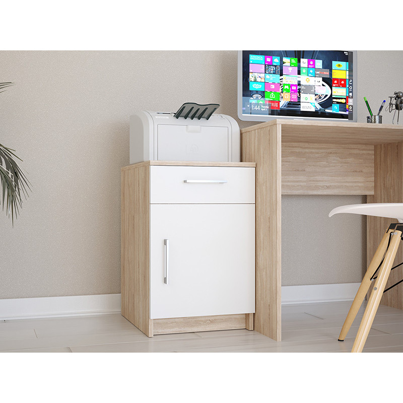 Тумба офісна IREN Дуб Cонома/Графіт (121564)