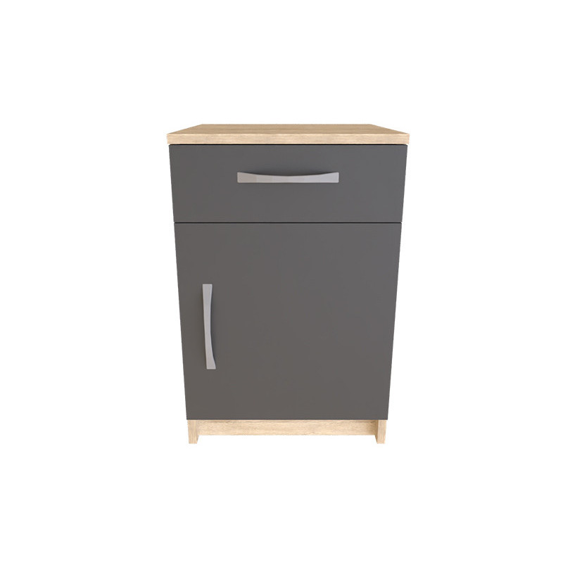 Тумба офісна IREN Дуб Cонома/Графіт (121564)