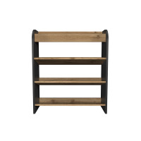 Тумба для взуття BRETTA Антрацит/Дуб Тахо (126321)